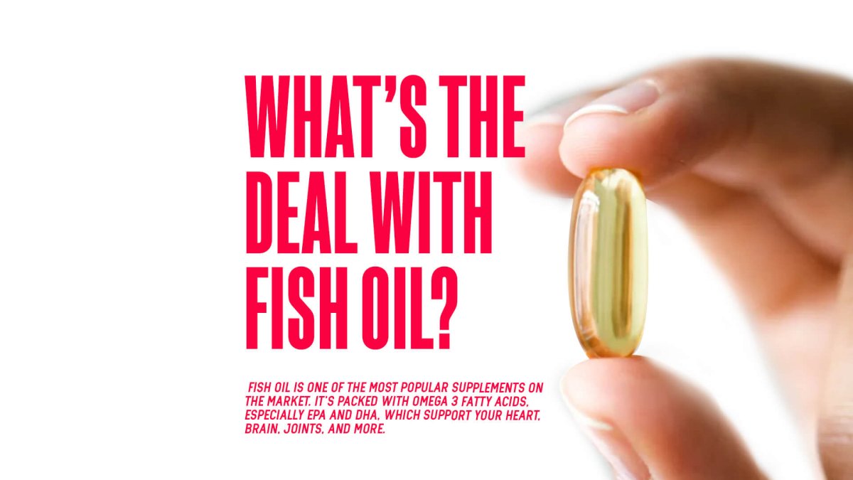 Gone Fishing For Omega 3 - MJ Fitness
