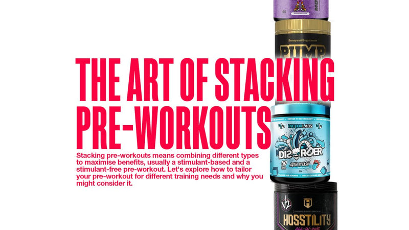 The Art Of Stacking Pre-Workouts: A Beginner's Guide - MJ Fitness