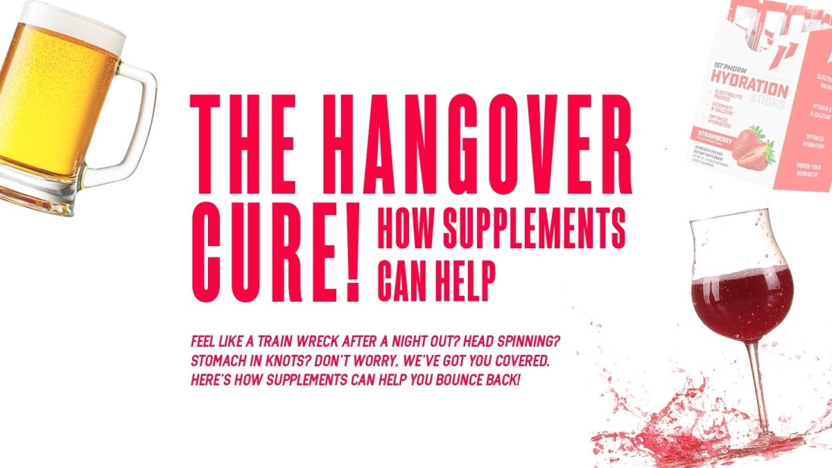 The Hangover Cure: How Supplements Can Help - MJ Fitness