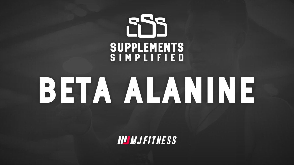 The Power Of Beta-Alanine: Benefits & Side Effects - MJ Fitness