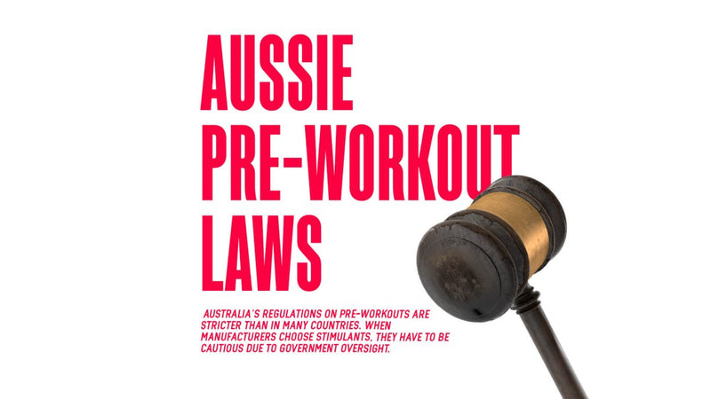 The Tight Grip of Aussie Laws On Pre-Workouts - MJ Fitness