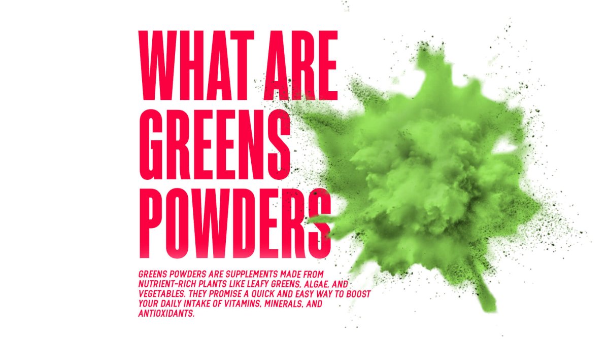 What Are Greens Powders? - MJ Fitness