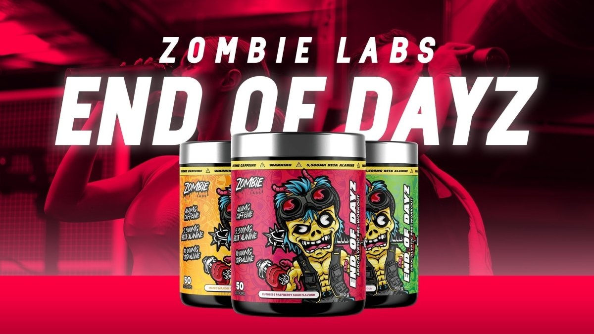 Zombie Labs End of Dayz Review: Australia’s Strongest Pre-Workout? - MJ Fitness