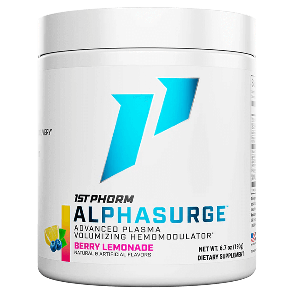 1st Phorm Alphasurge Pre-Workout 20 Serves Berry Lemonade