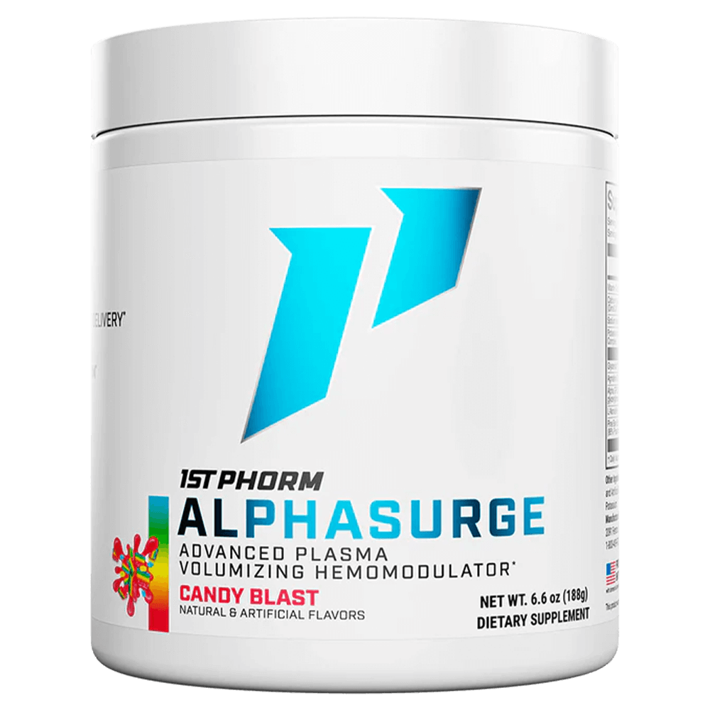 1st Phorm Alphasurge Pre-Workout 20 Serves Candy Blast