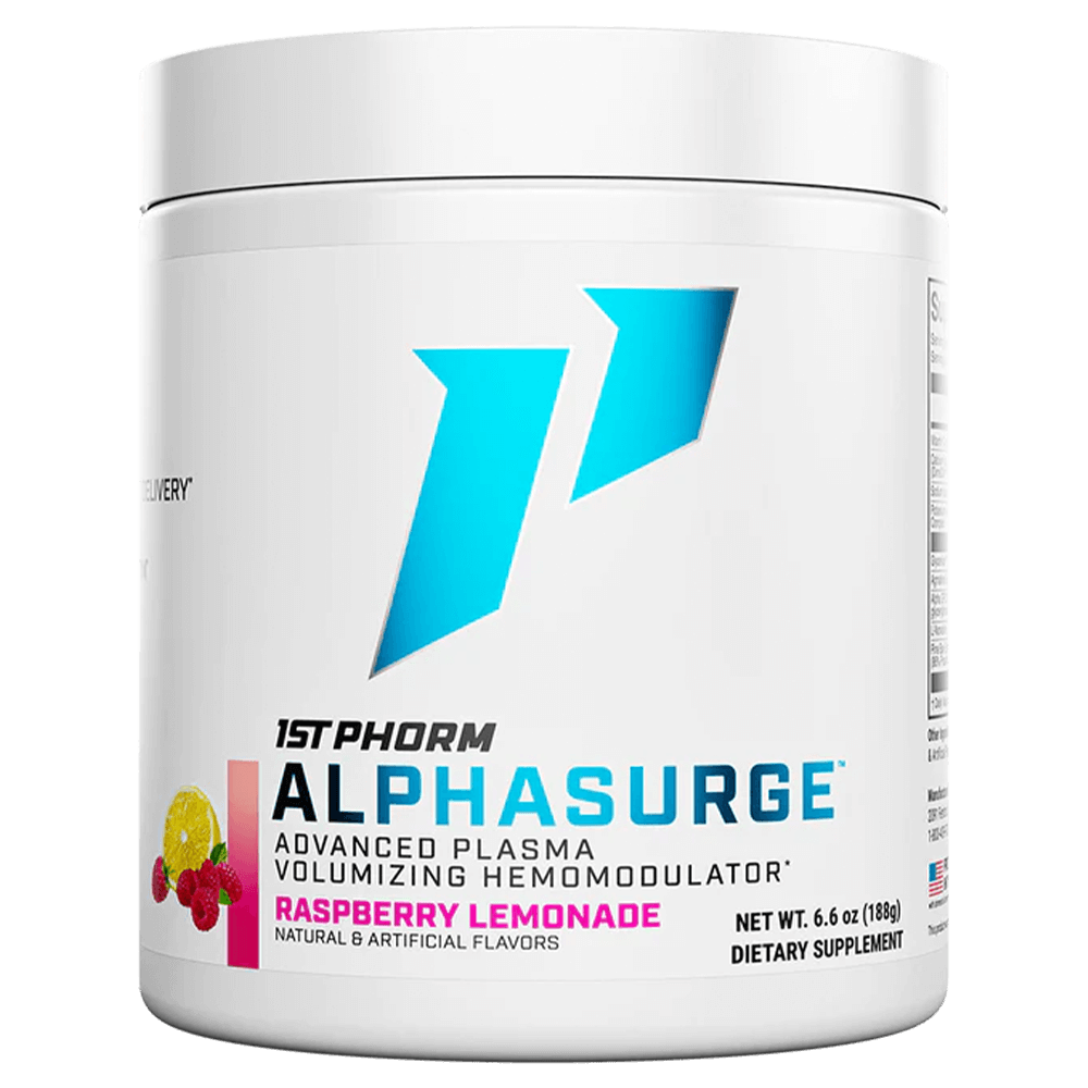 1st Phorm Alphasurge Pre-Workout 20 Serves Raspberry Lemonade