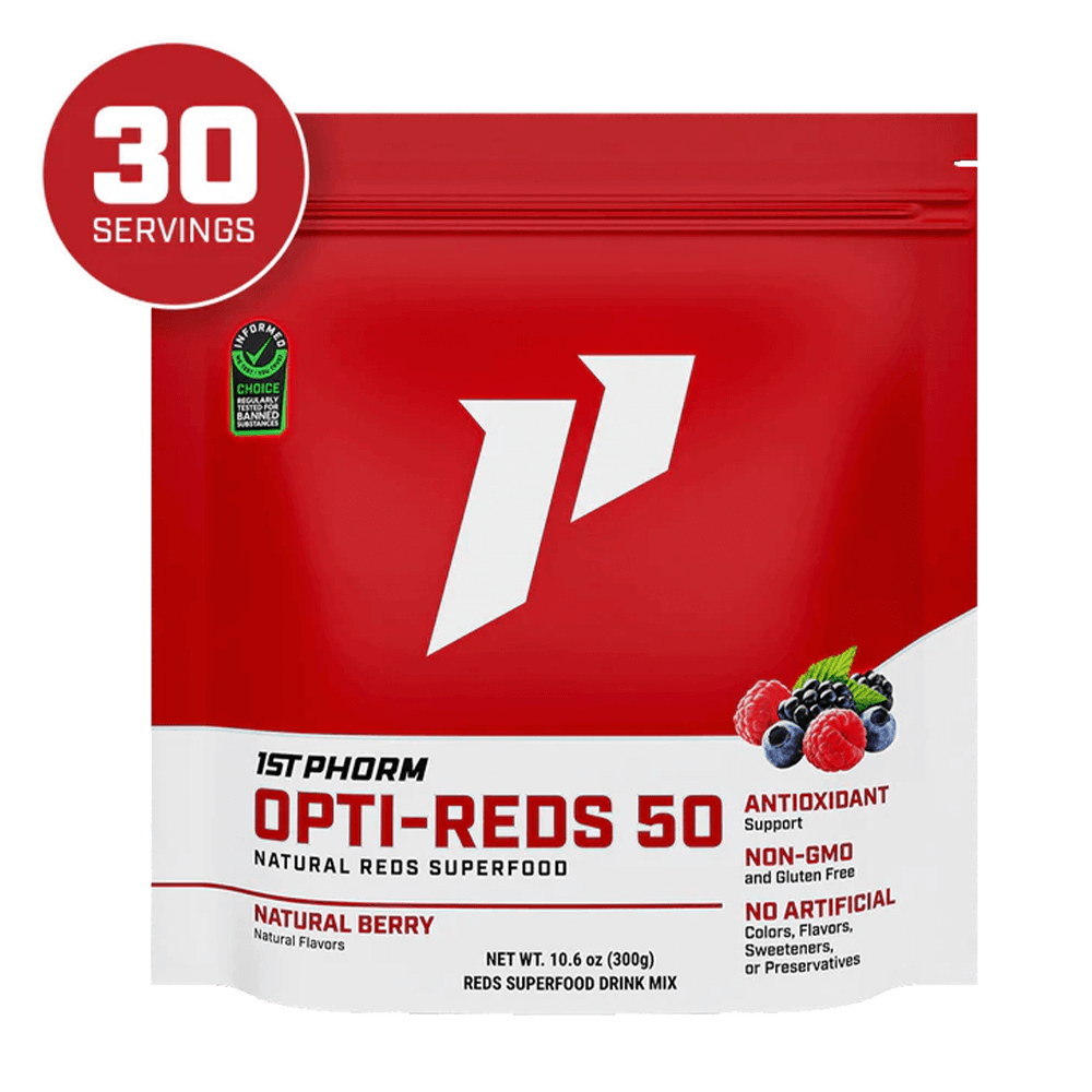 1st Phorm Opti-Reds 50 General Health 30 Serves Natural Berry