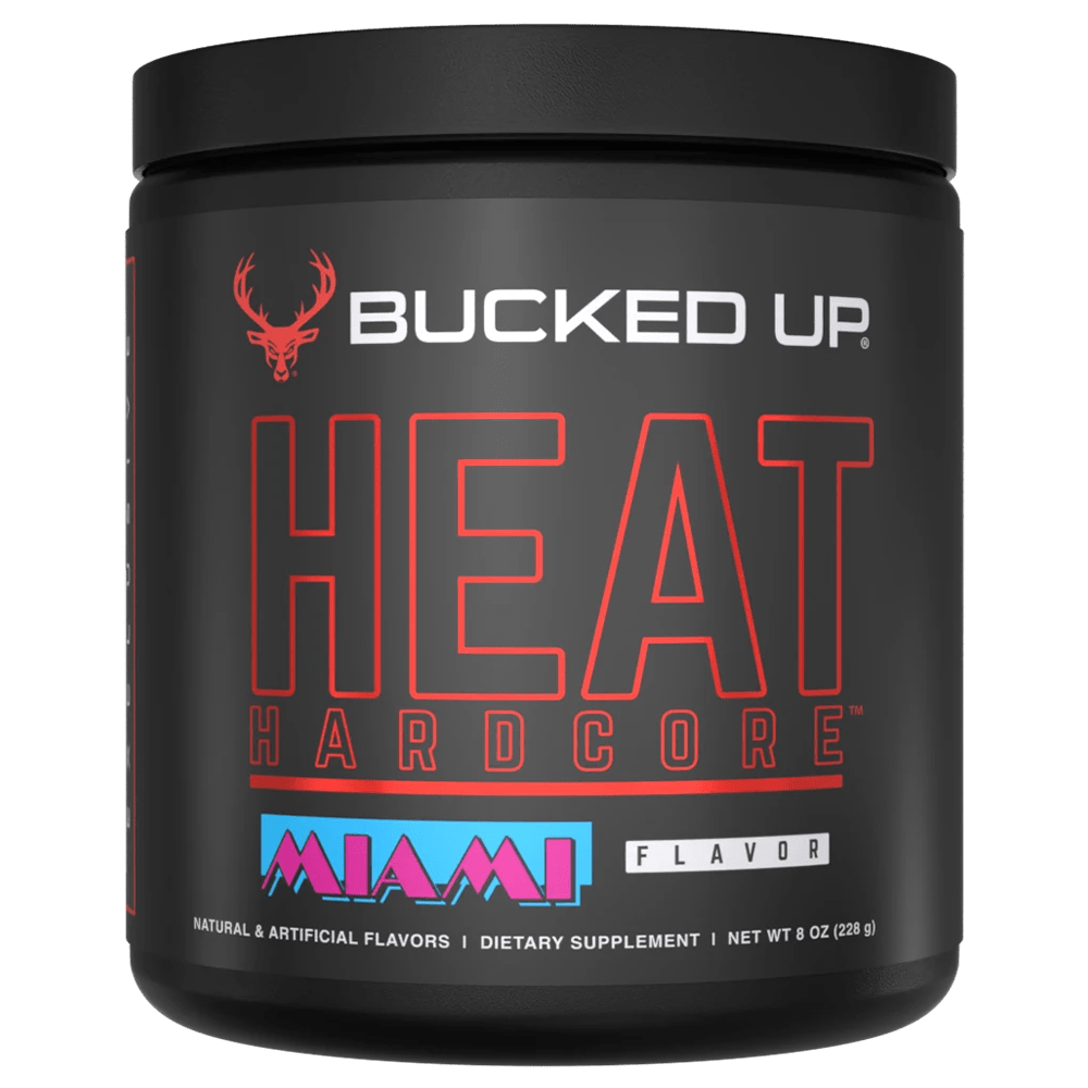 Bucked Up Heat Hardcore Thermogenic 30 Serve Miami