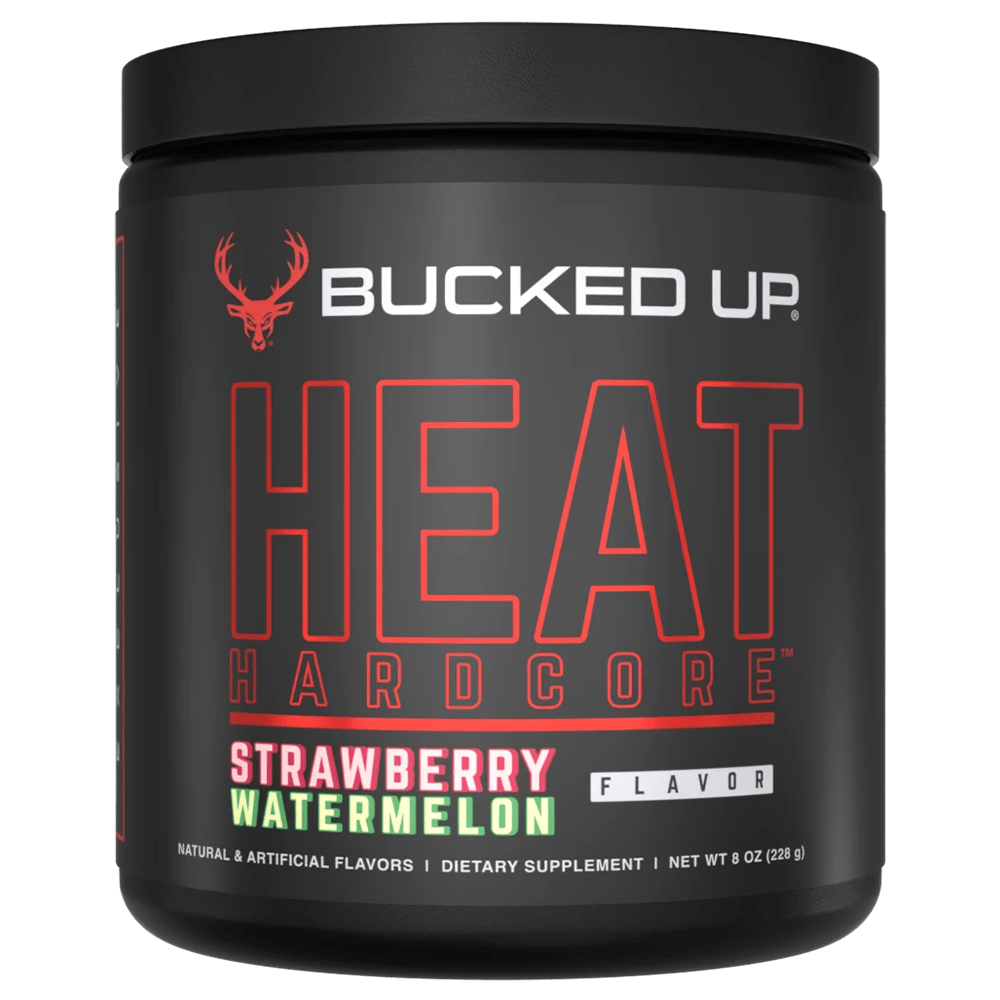 Bucked Up Heat Hardcore Thermogenic 30 Serve Strawberry Watermelon