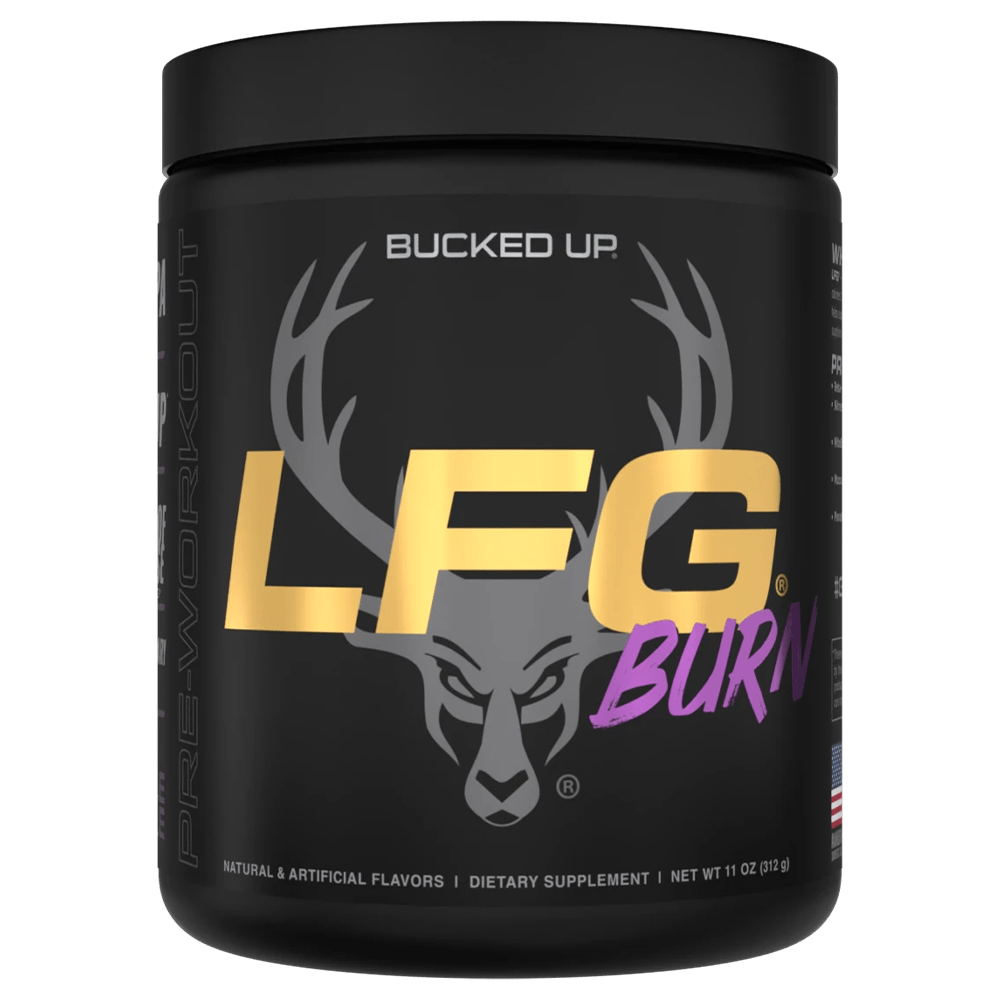 Bucked Up LFG Burn Pre - Workout 30 Serves Razzle Dazzle (Purpble/Blue Raspberry)