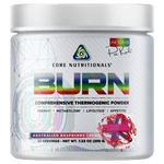 Core Nutritionals Core Burn Thermogenic 50 Serves Australian Raspberry Chews