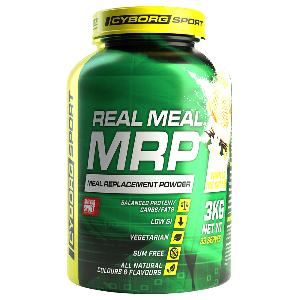 Cyborg Sport Real Meal MRP Protein Powder 33 Serves Vanilla Ice Cream