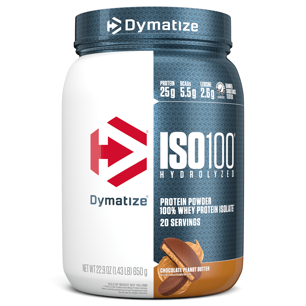 Dymatize ISO100 Protein Powder 20 Serves Chocolate Peanut Butter