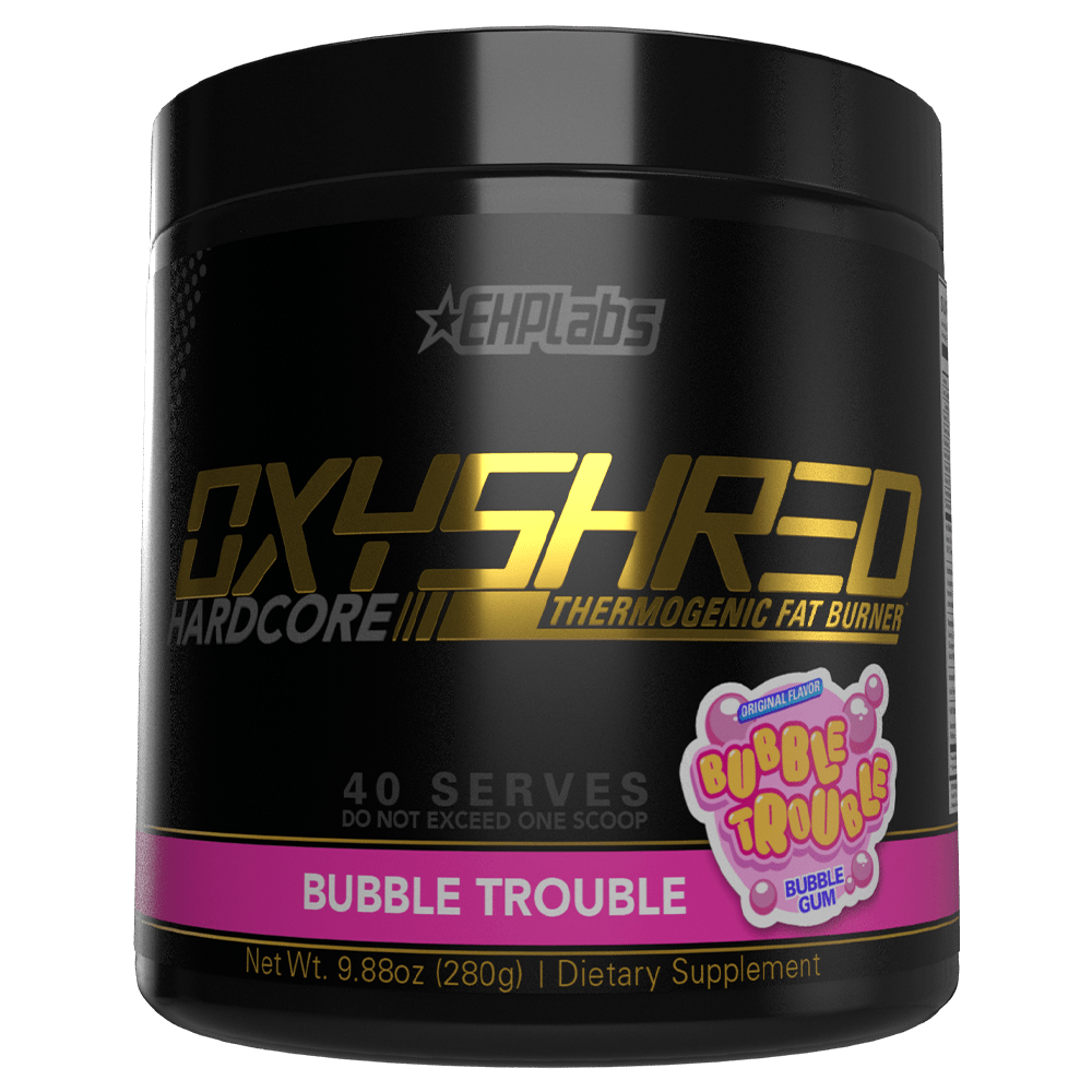 EHPlabs Hardcore OxyShred Thermogenic 40 Serves Bubble Trouble