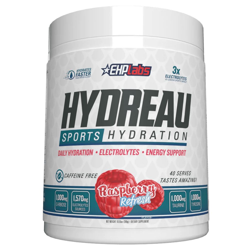 EHPLabs Hydreau Sports Hydration Hydration 40 Serves Raspberry Refresh