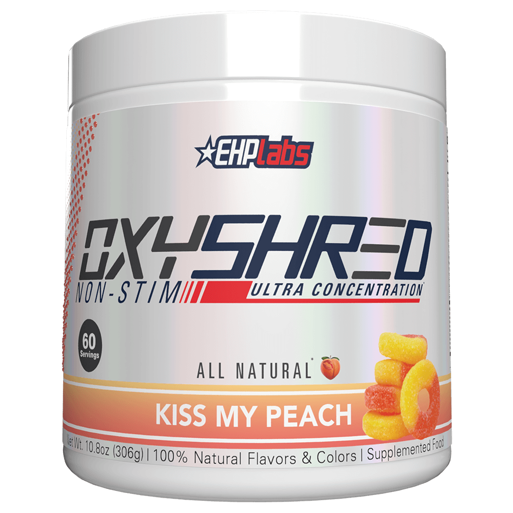 EHPLabs Oxyshred Non-Stim Fat Burner 60 Serves Peach