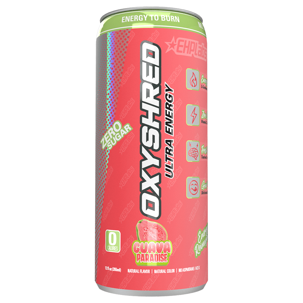 EHPlabs OxyShred RTD Energy Drink 355mL Guava Paradise