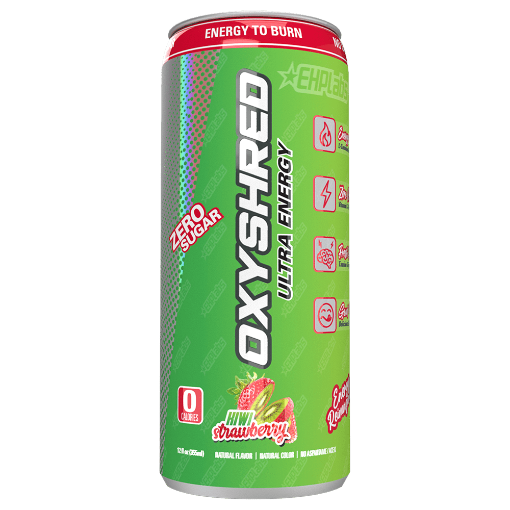 EHPlabs OxyShred RTD Energy Drink 355mL Kiwi Strawberry