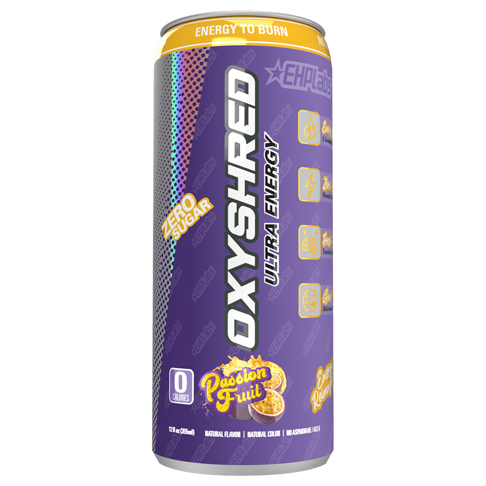 EHPlabs OxyShred RTD Energy Drink 355mL Passionfruit