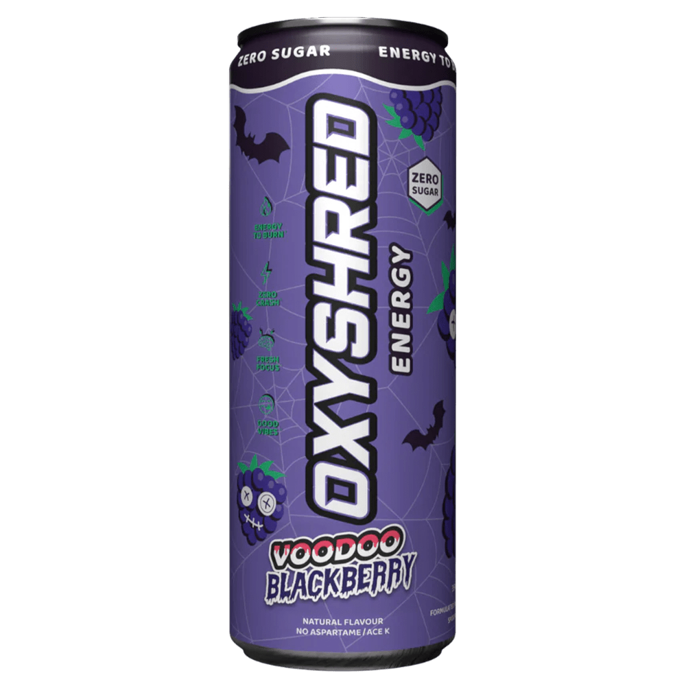 EHPlabs OxyShred RTD Energy Drink 355mL Voodoo Blackberry