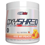 EHPLabs Oxyshred Stim - Free Thermogenic 60 Serves Peach