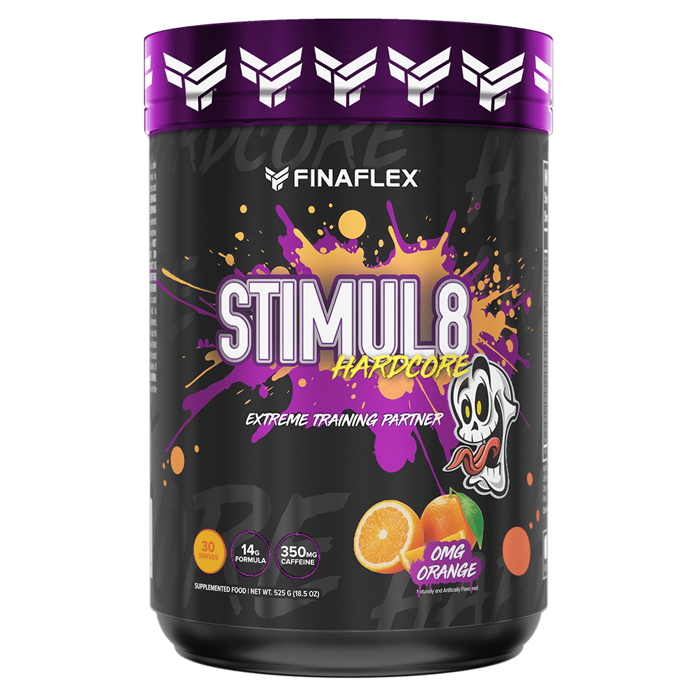 Finaflex Stimul8 Hardcore Pre - Workout 30 Serves Orange