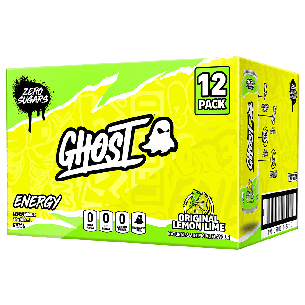 Ghost Energy 12pk Case Energy Drink Original Lemon Lime