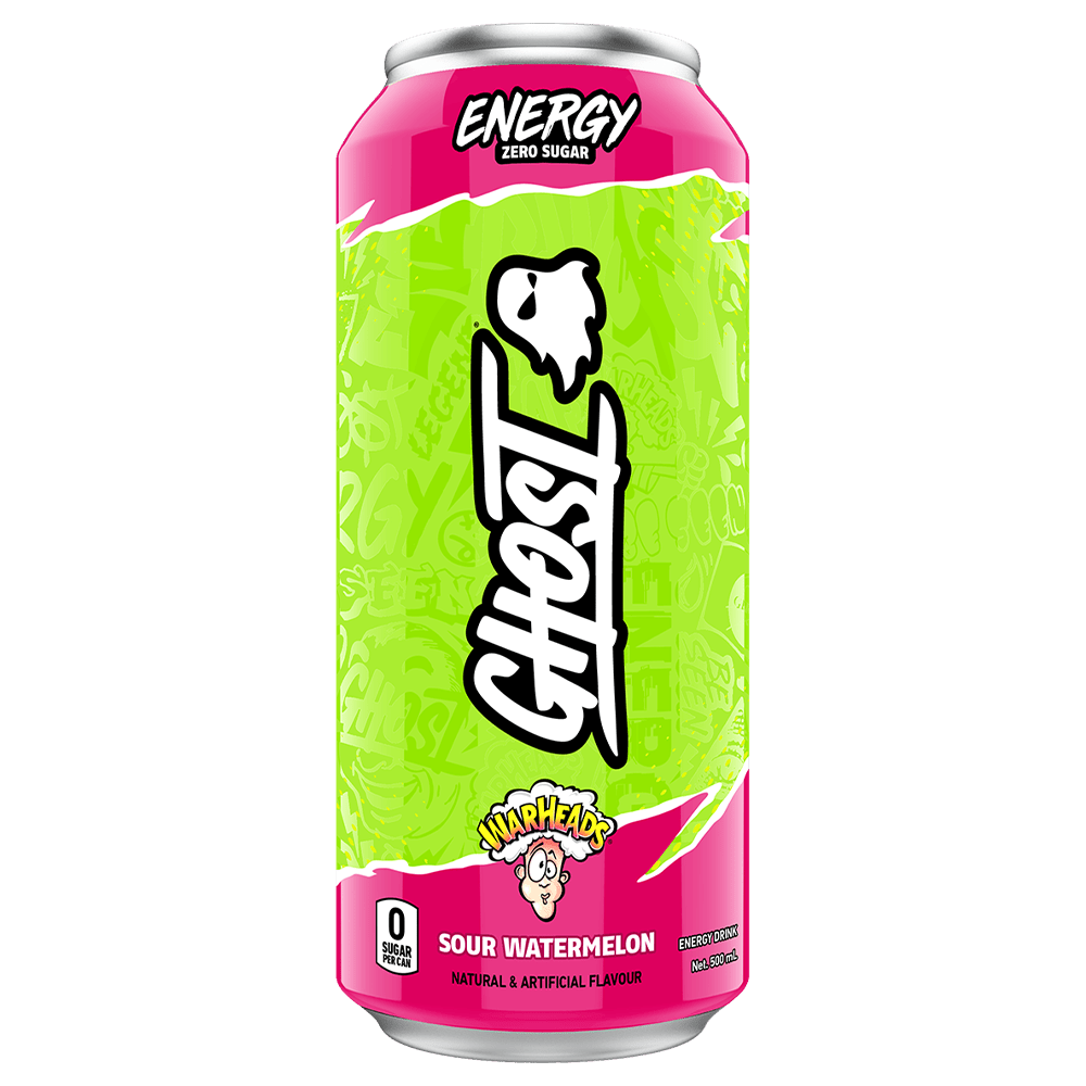 Ghost Energy Energy Drink 473 mL Warheads Sour Watermelon