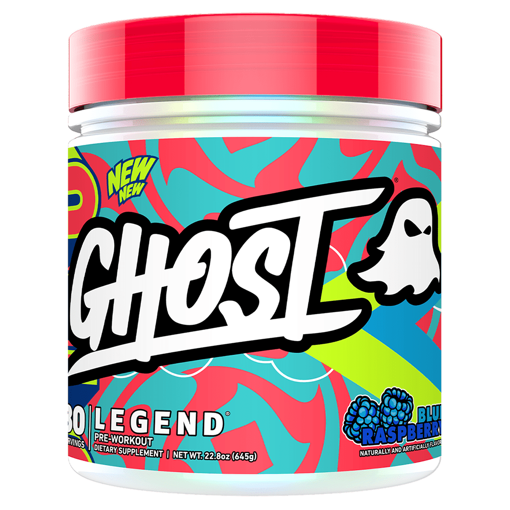 Ghost Legend V4 Pre - Workout 30 Serves Blue Raspberry