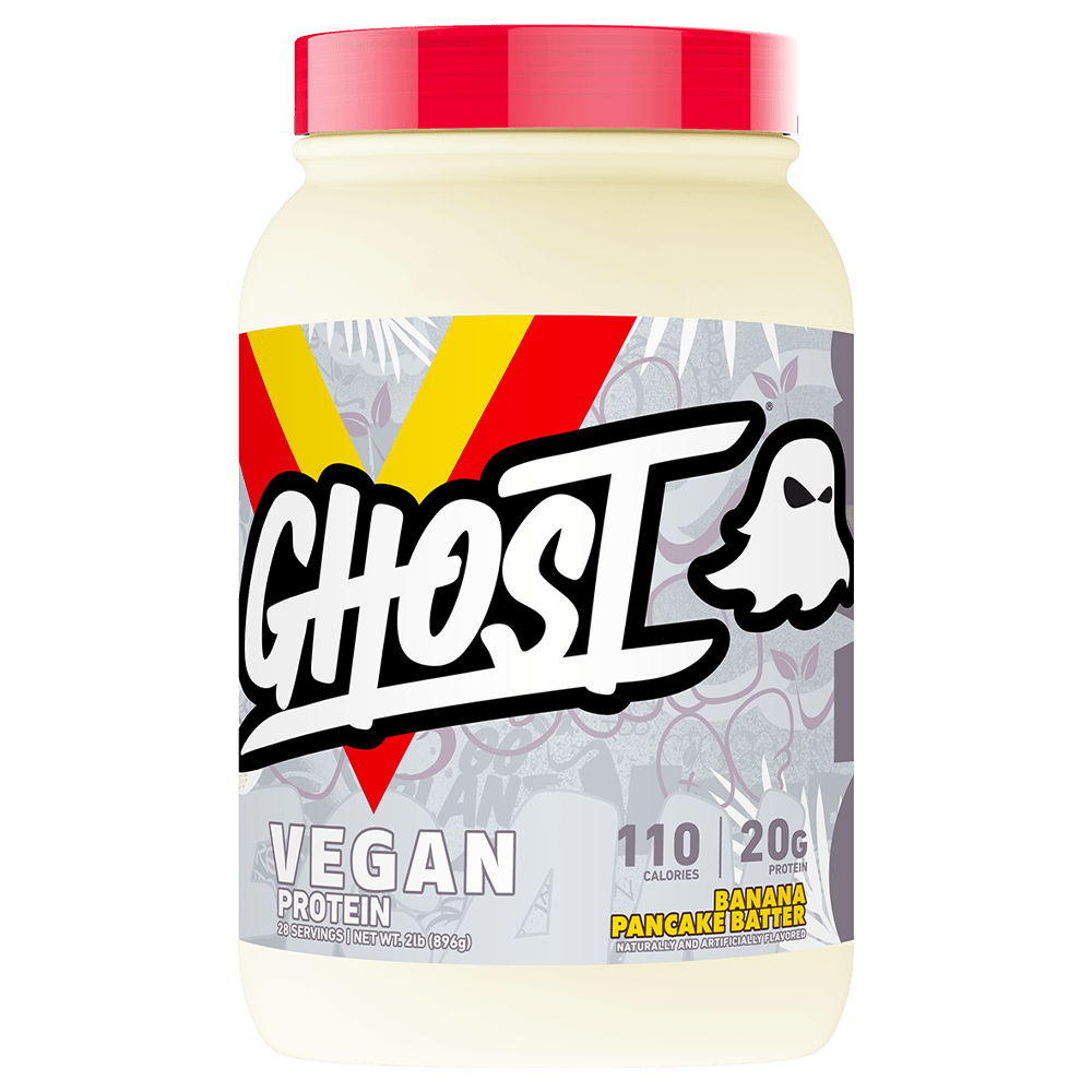 Ghost Vegan Protein Powder 28 Serves Banana Pancake Batter