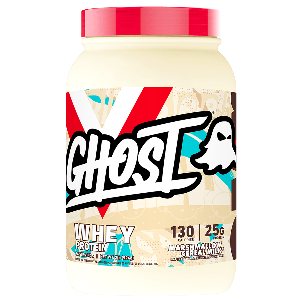 Ghost Whey Protein Powder 26 Serves Marshmallow Cereal Milk