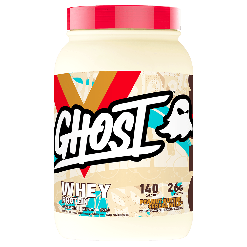 Ghost Whey Protein Powder 26 Serves Peanut Butter Cereal Milk