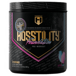 Hosstile Hosstility Foundation Pre - Workout 30 Serves Cotton Candy