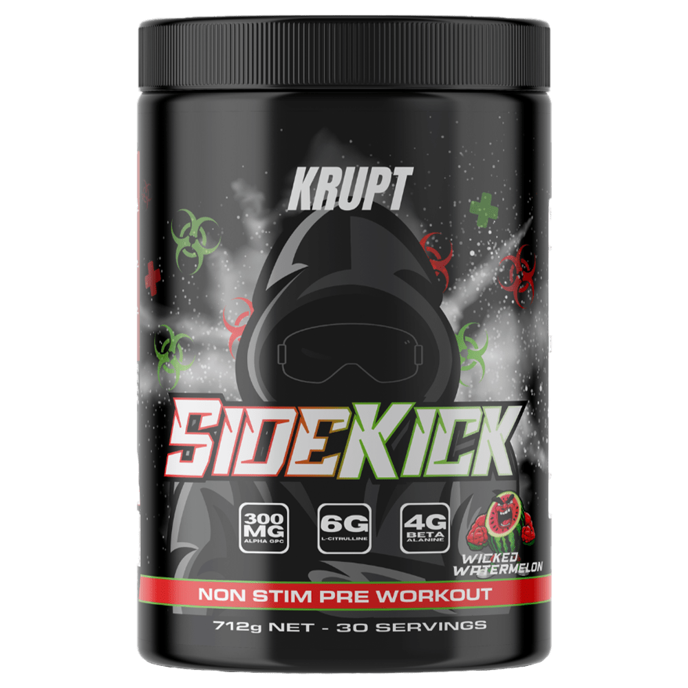 Krupt Supps Sidekick Pre - Workout 30 Serves Wicked Watermelon