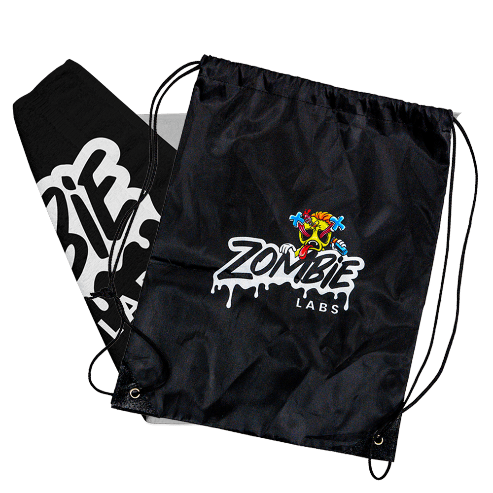 Zombie Labs Gym Towel & Drawstring Bag Promotional