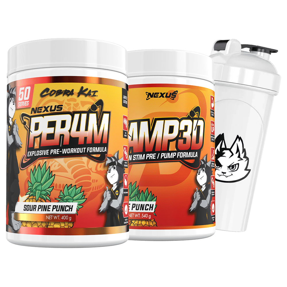 Nexus Pre - Workout Stack Pre - Workout Sour Pine Punch Cobra Kai - Sour Pine Punch