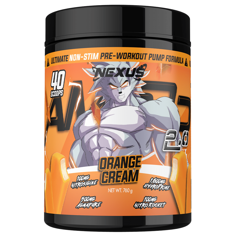 Nexus Sports Nutrition Amp3d 2.0 Pre - Workout 40 Serves Orange Cream