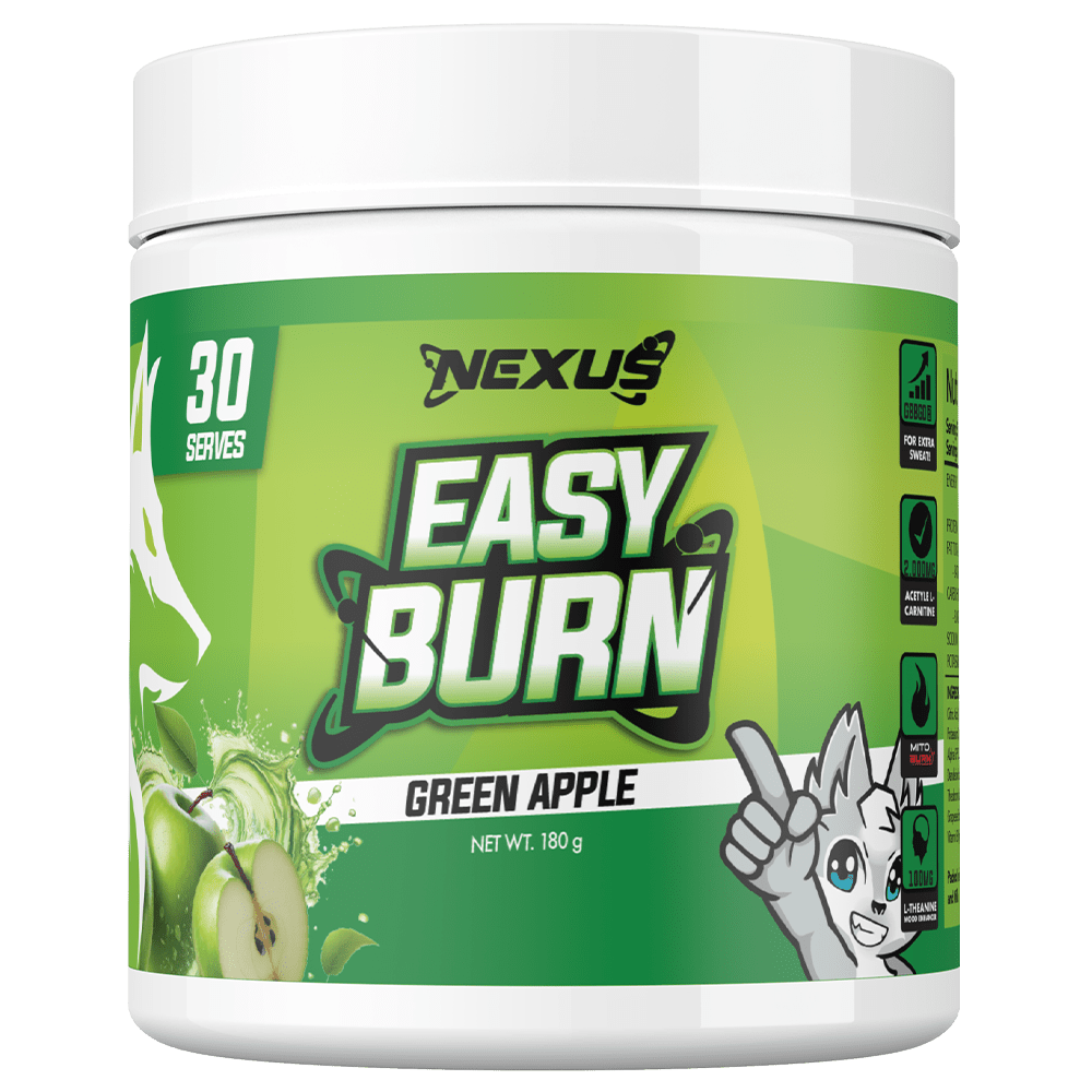 Nexus Sports Nutrition Easy Burn Thermogenic 30 Serves Green Apple
