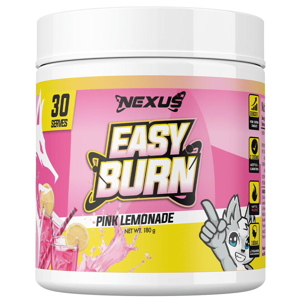 Nexus Sports Nutrition Easy Burn Thermogenic 30 Serves Pink Lemonade