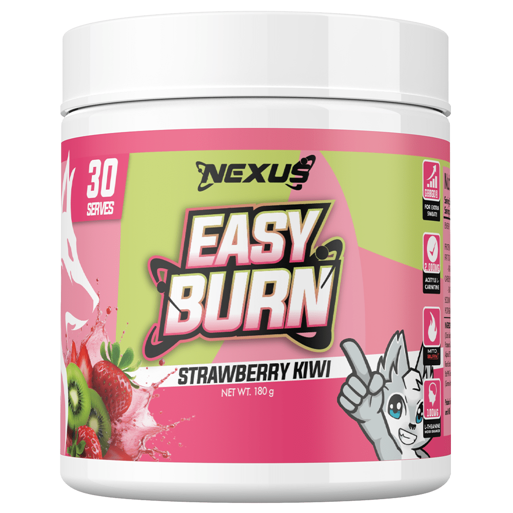 Nexus Sports Nutrition Easy Burn Thermogenic 30 Serves Strawberry Kiwi