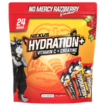 Nexus Sports Nutrition Hydration+ Hydration 24 Serves No Mercy Razzberry