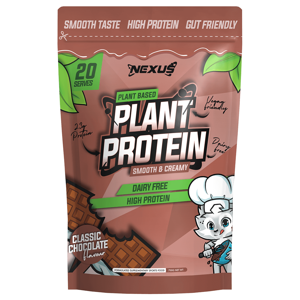Nexus Sports Nutrition Plant Protein Protein Powder 20 Serves Classic Chocolate
