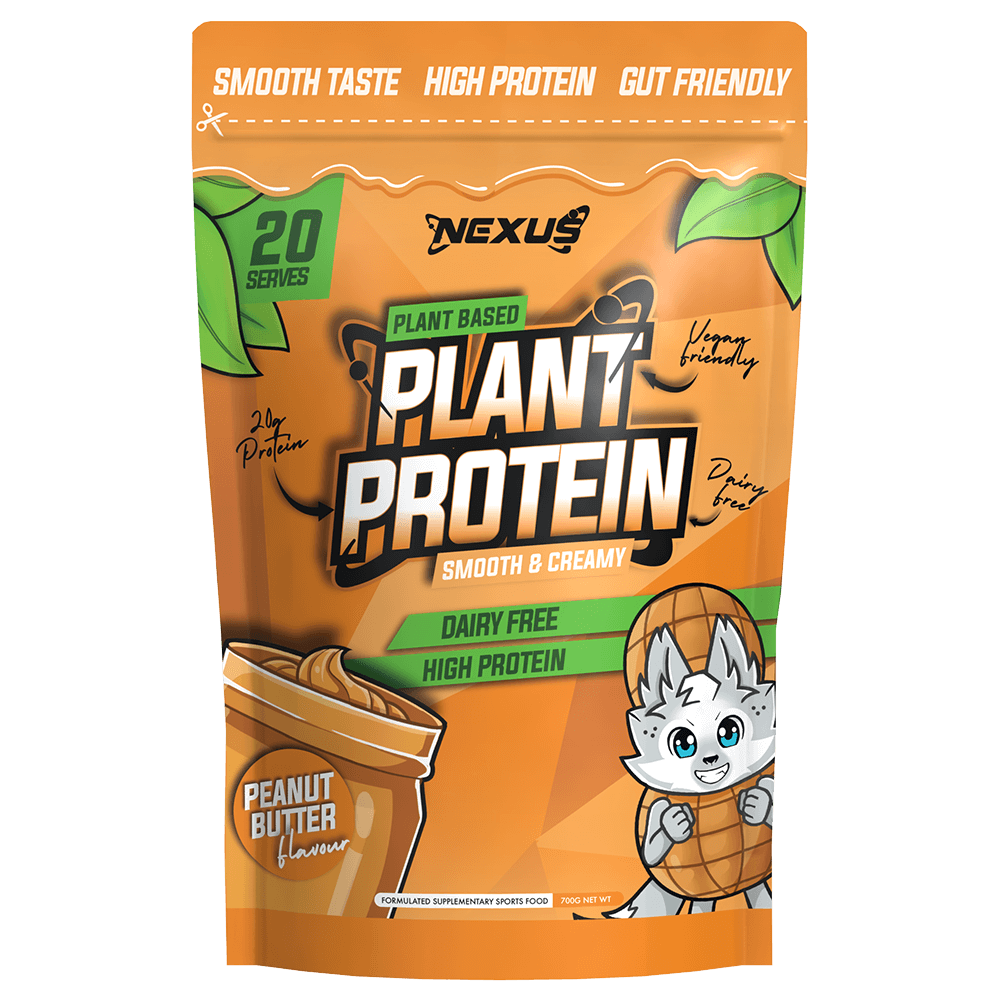 Nexus Sports Nutrition Plant Protein Protein Powder 20 Serves Peanut Butter