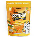 Nexus Sports Nutrition Super Protein Collagen + Astragin Protein Powder 30 Serves Peach Mango