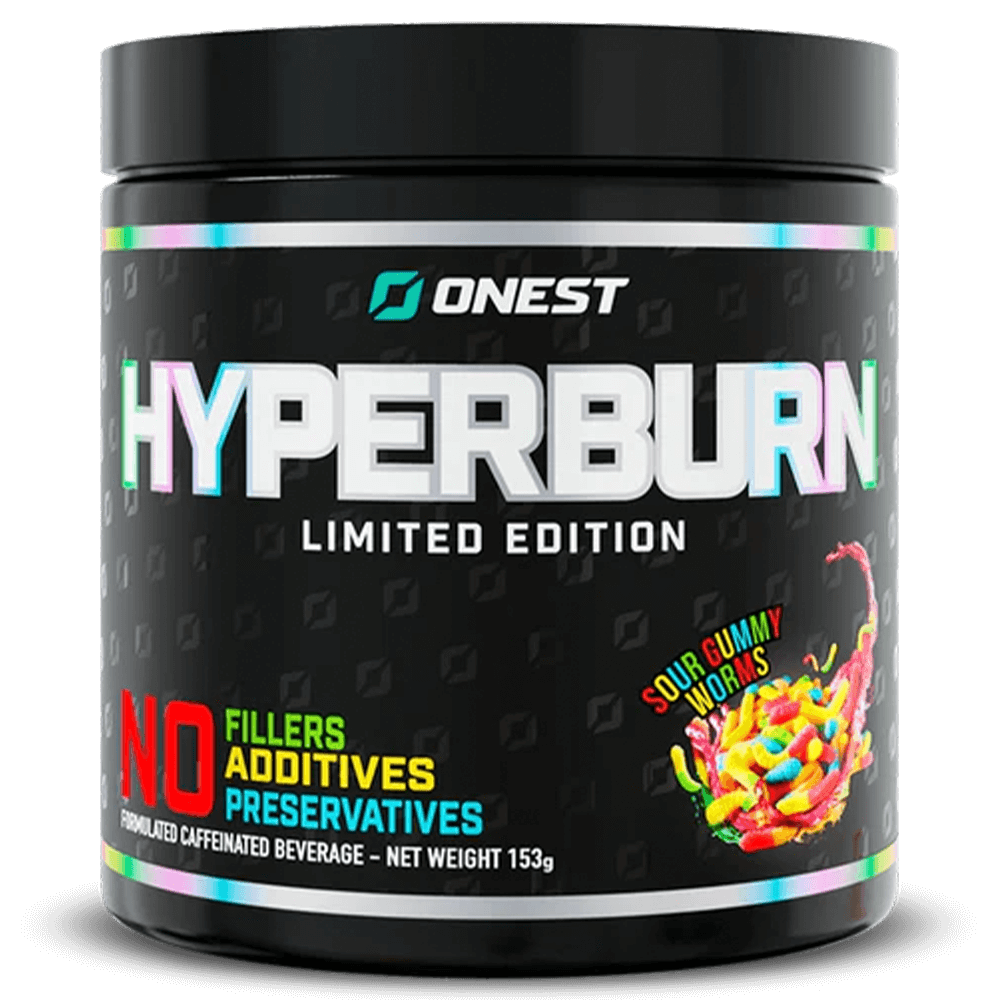 Onest Health Hyperburn Fat Burner 30 Serves Sour Gummy Worms