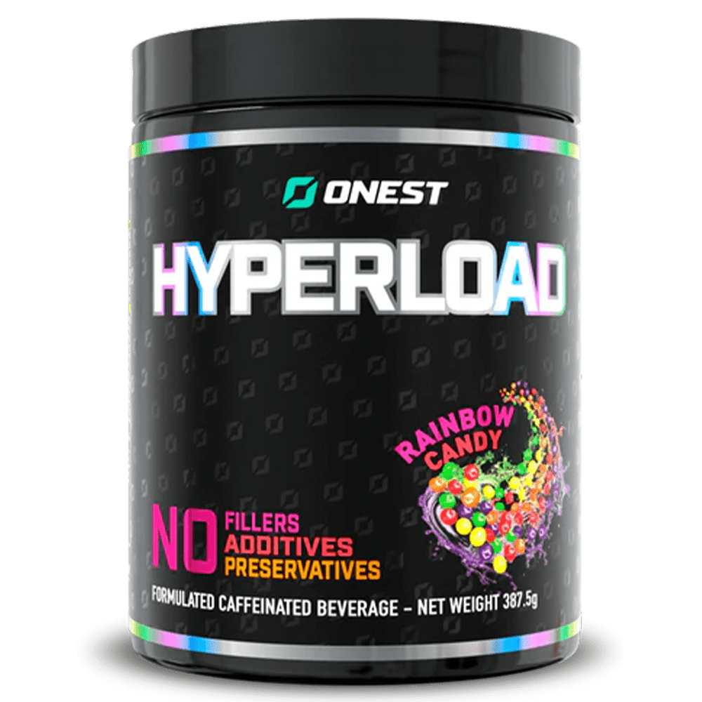 Onest Hyperload Pre - Workout 25 Serves Rainbow Candy