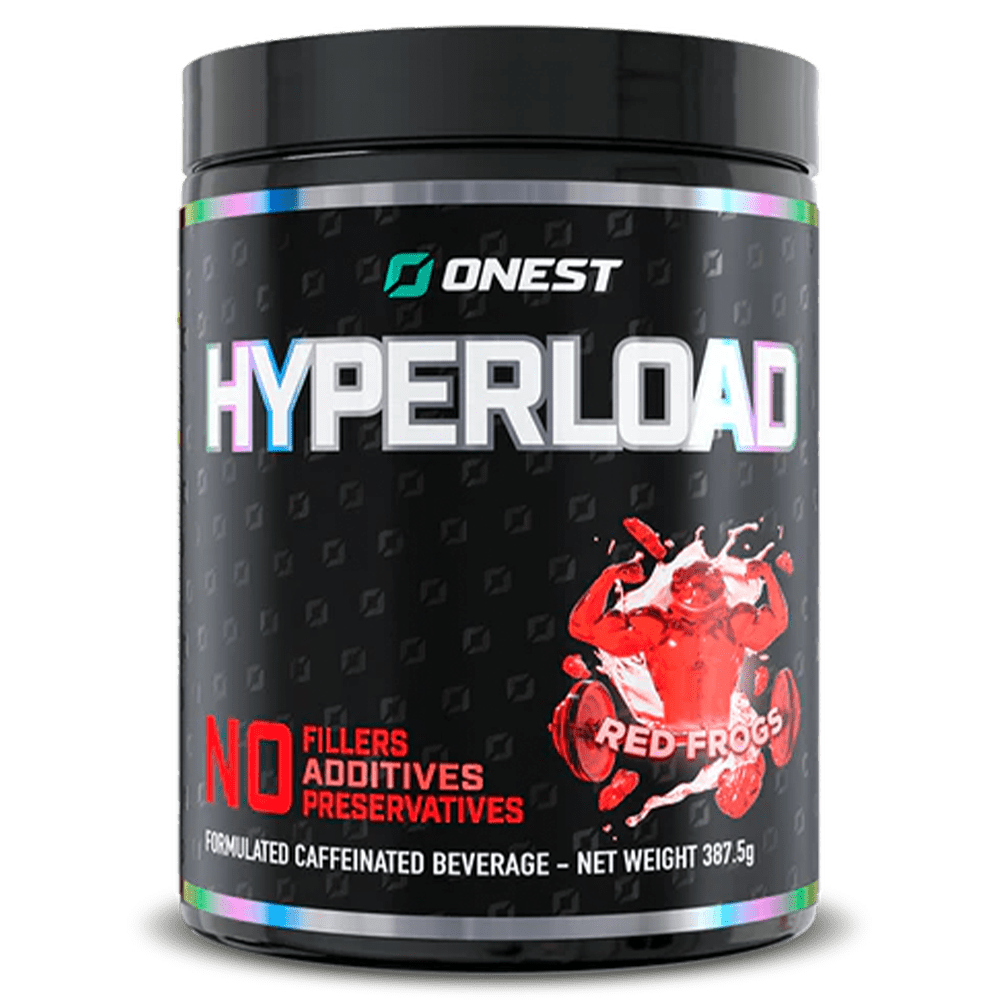 Onest Hyperload Pre - Workout 25 Serves Red Frogs