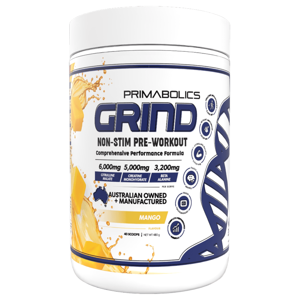 Primabolics Grind V2 Pre - Workout 40 Serves Mango