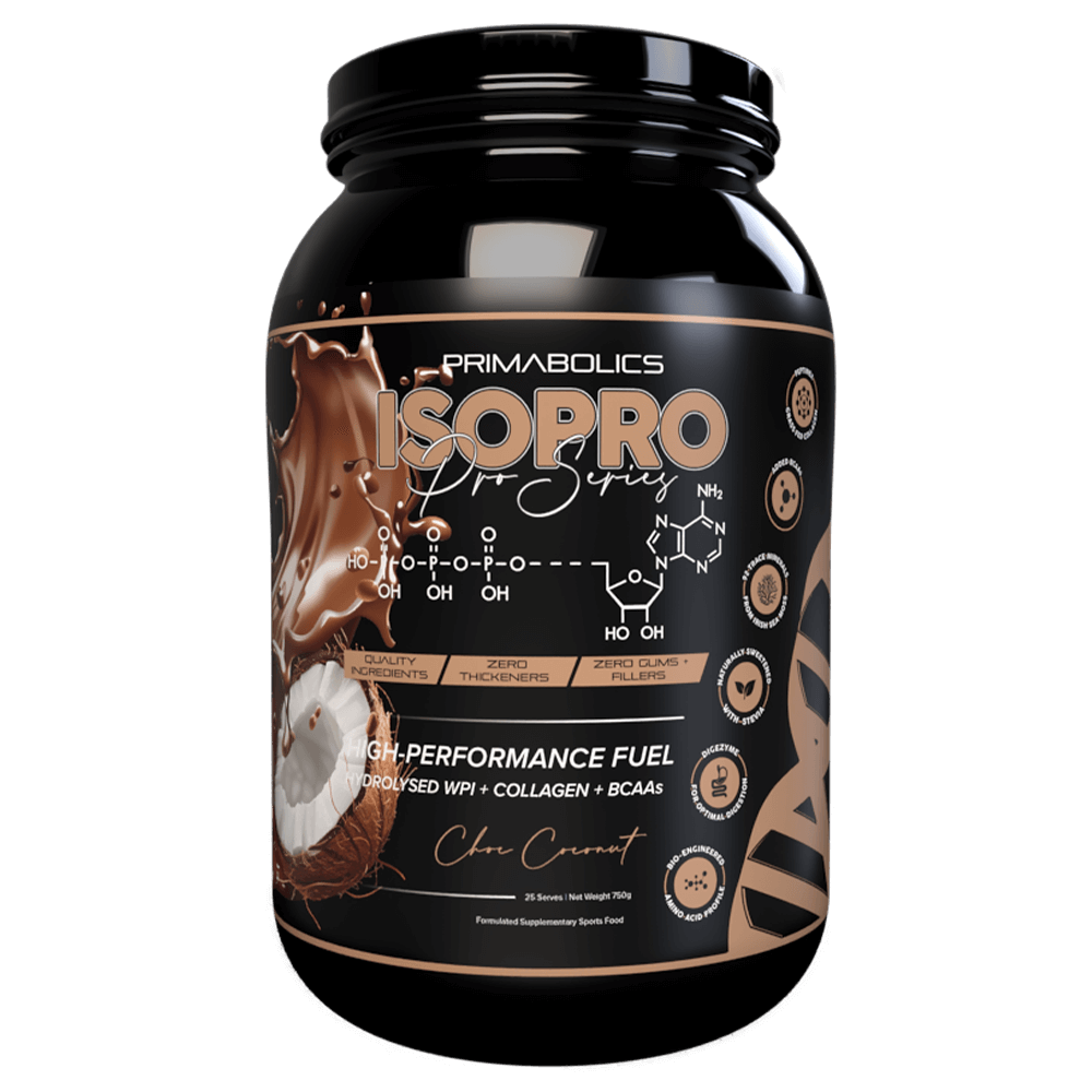 Primabolics Iso Pro Protein Powder 25 Serves Choc Coconut