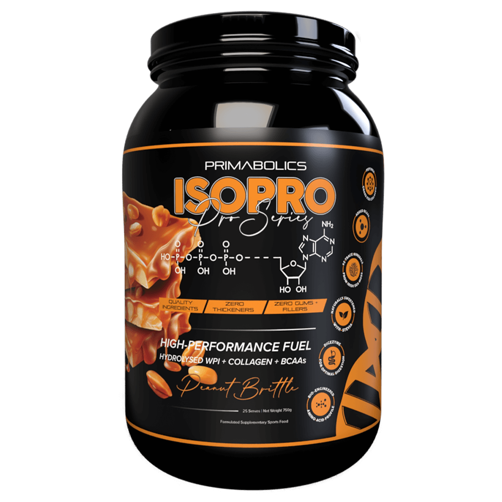 Primabolics Iso Pro Protein Powder 25 Serves Peanut Brittle